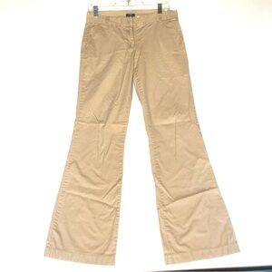J. CREW Low Fit Size 4 Khaki Pants